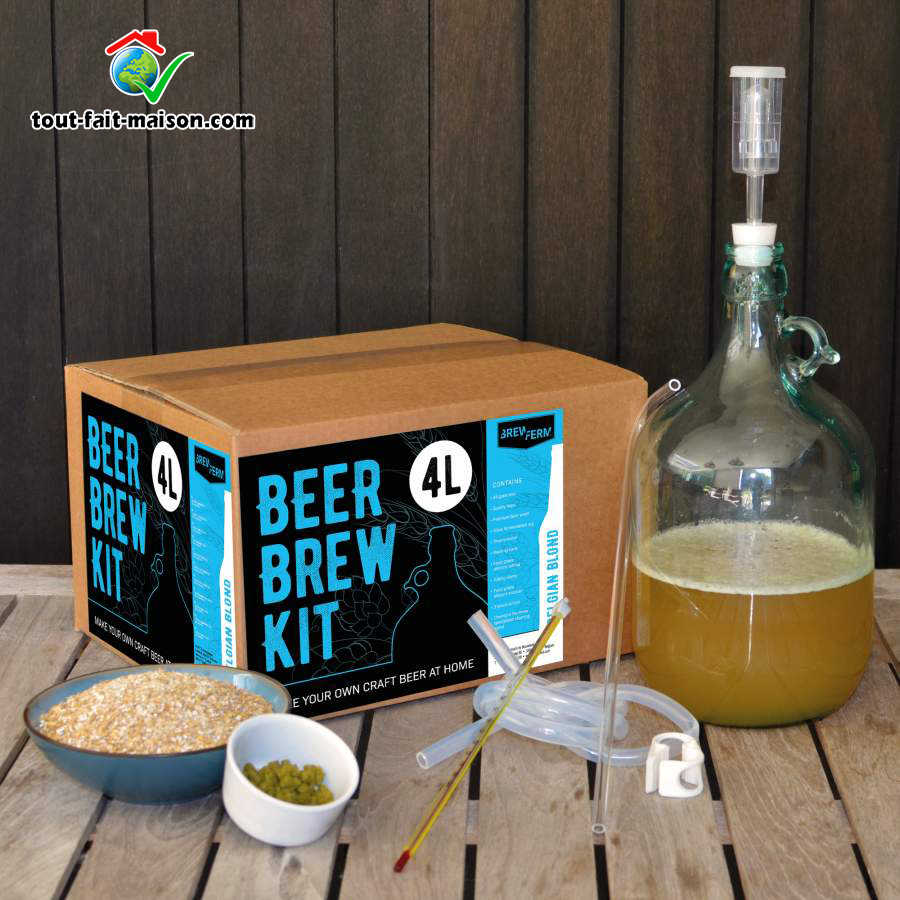 Kit Bière Blonde complet débutant - Faire sa bière maison