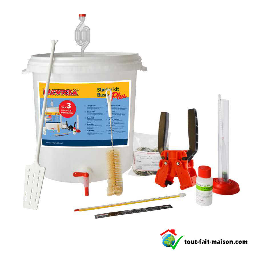 Kit brassage débutant Basic Plus 30 litres - Tout fait maison